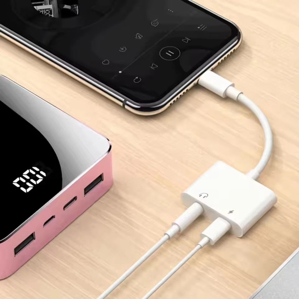 2 in 1 to 3.5mm Jack Audio Cha - Earphone Splitter Jack 评论和价格
