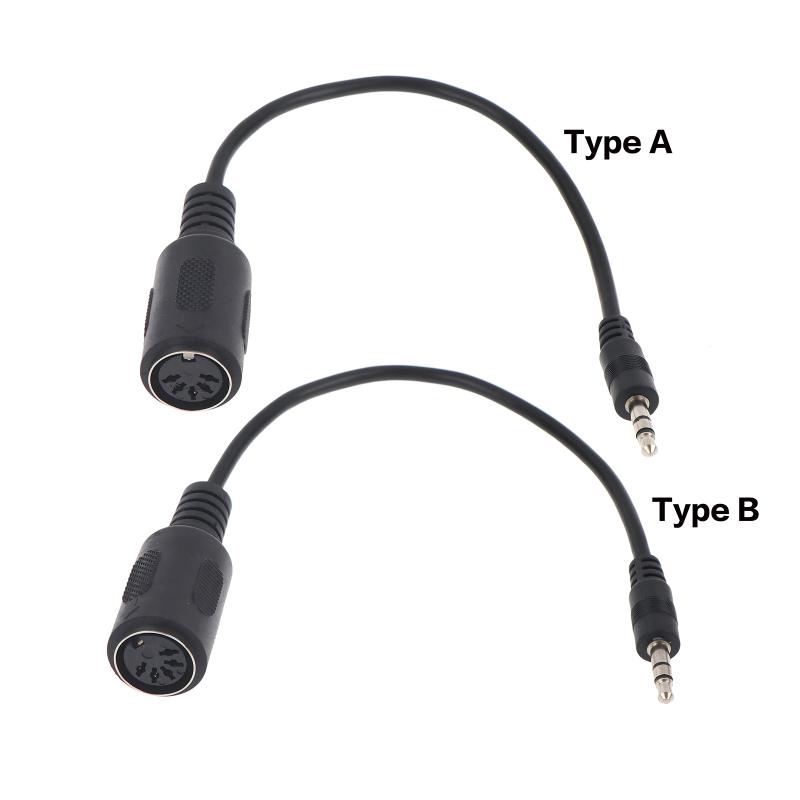 [New] MIDI Din 5 To 3.5mm TRS  - Cable Extension 3.5 评论和价格