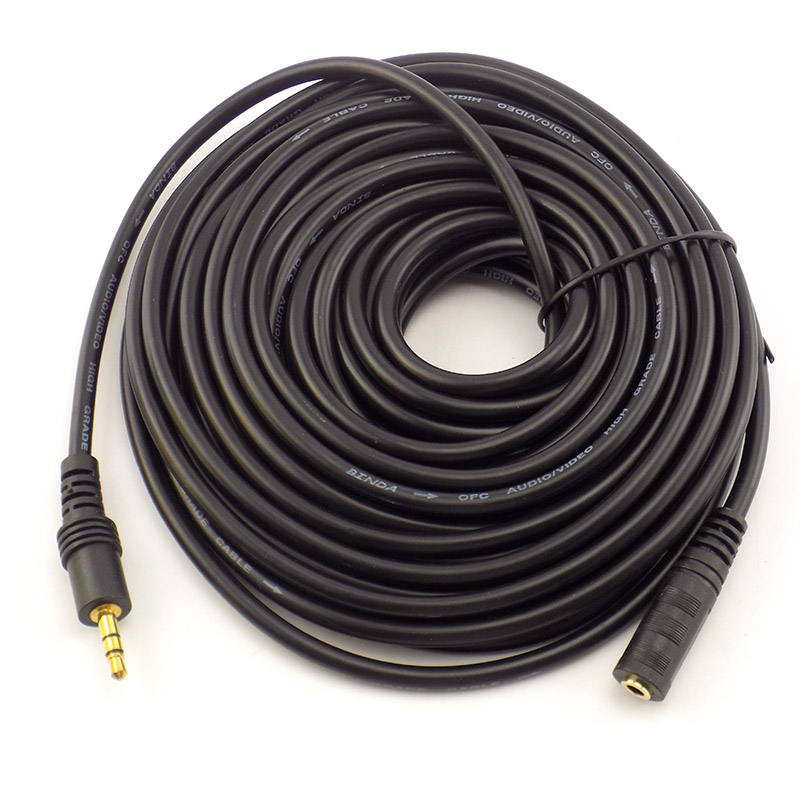 1.5/3/5/10M 3.5mm Stereo Male  - Cable Extension 3.5 评论和价格