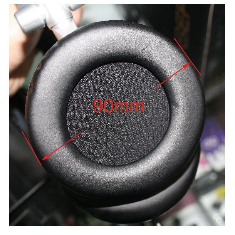 2pcs/pair 90mm Leather Earphon - Earphone Foam Tip 评论和价格