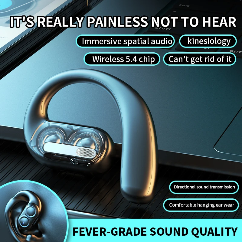 Wireless Bluetooth Headphones  - Sports Earphone Hook 评论和价格