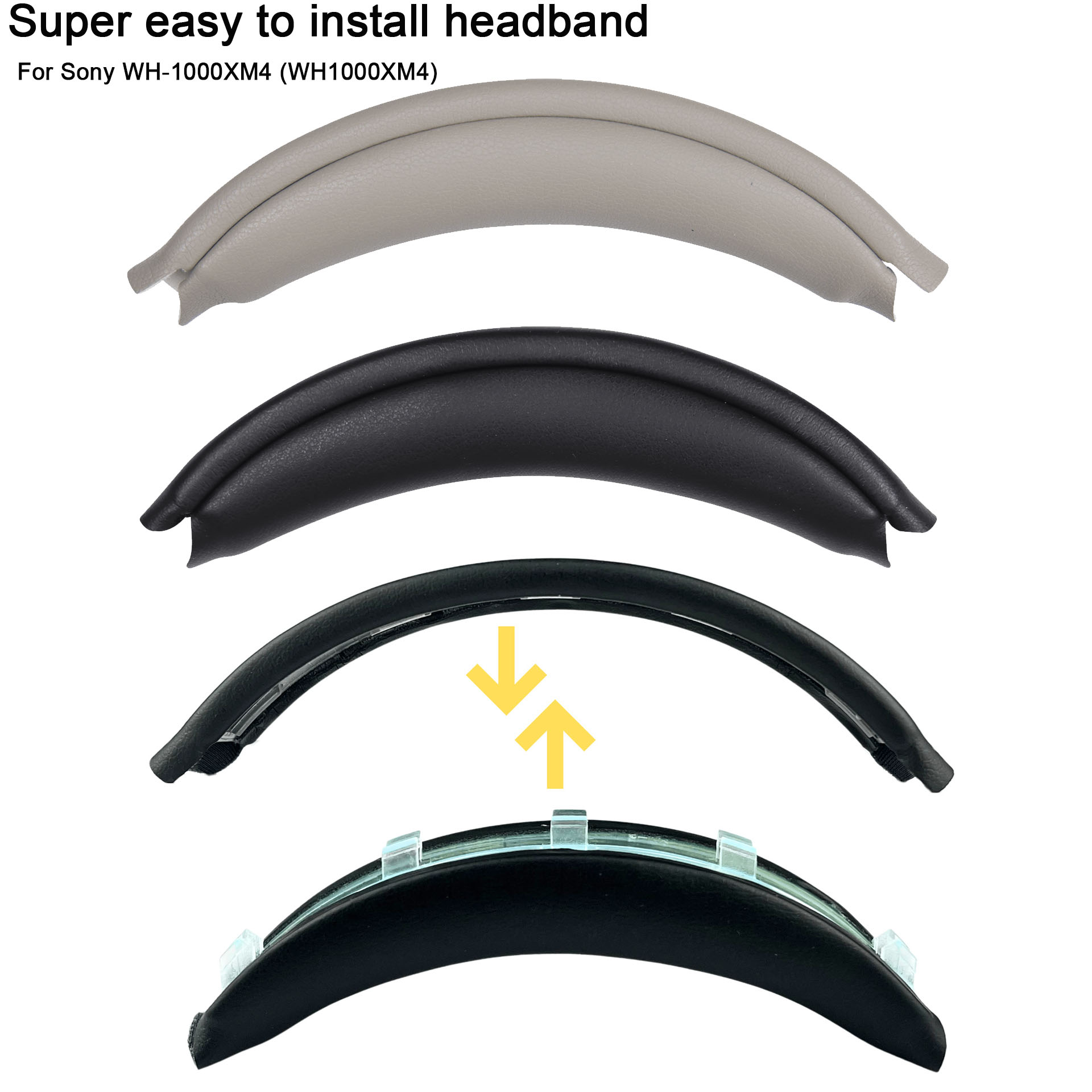 Easy Install WH1000XM4 Headban - Sony Headphone Wh-1000Xm4 评论和价格