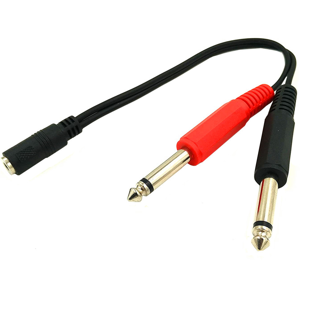 6.35 Mm Male To 2 6.35 Mm 3.5m - Cable Extension 3.5 评论和价格