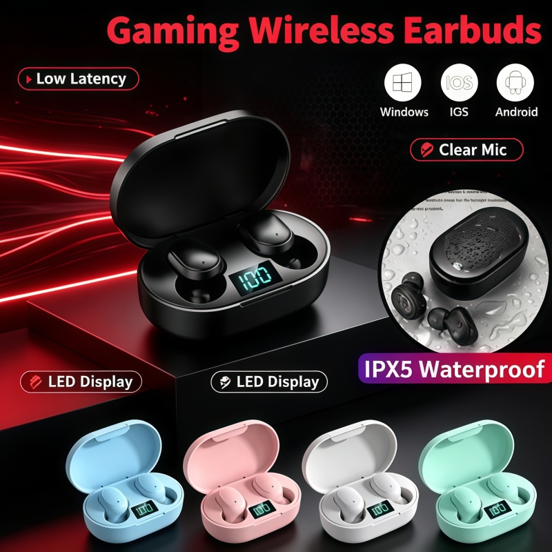 New E6S Wireless Bluetooth Ear - Bluetooth Headset On Ear 评论和价格