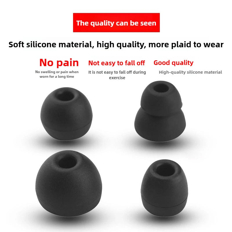 4 - Pair Set of Soft Silicone  - Beats Headphone Powerbeats Pro 评论和价格