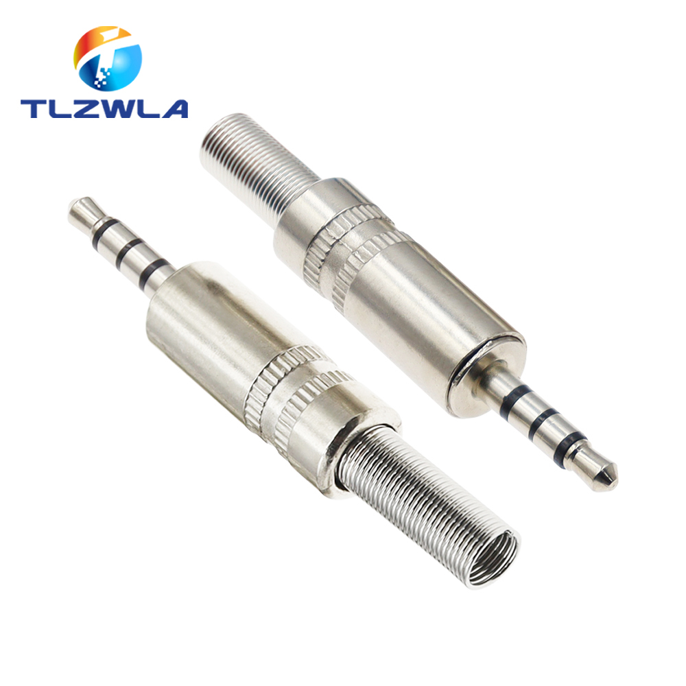 5PCS Metal Repair 3.5mm Male H - Cable Extension 3.5 评论和价格