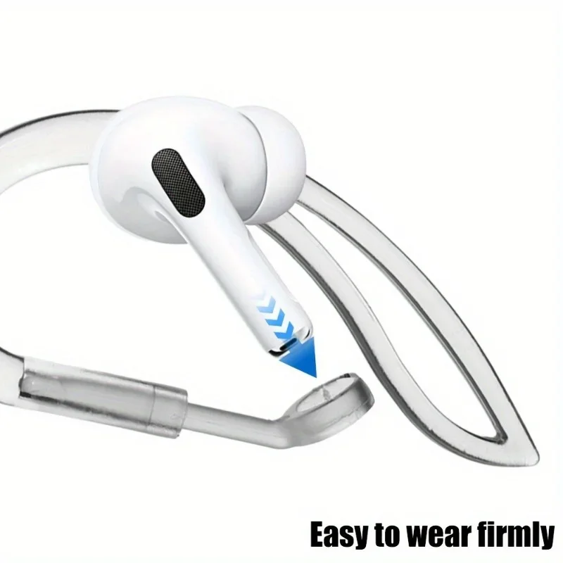 1/2pair Transparent Ear Hook F - Sports Earphone Hook 评论和价格