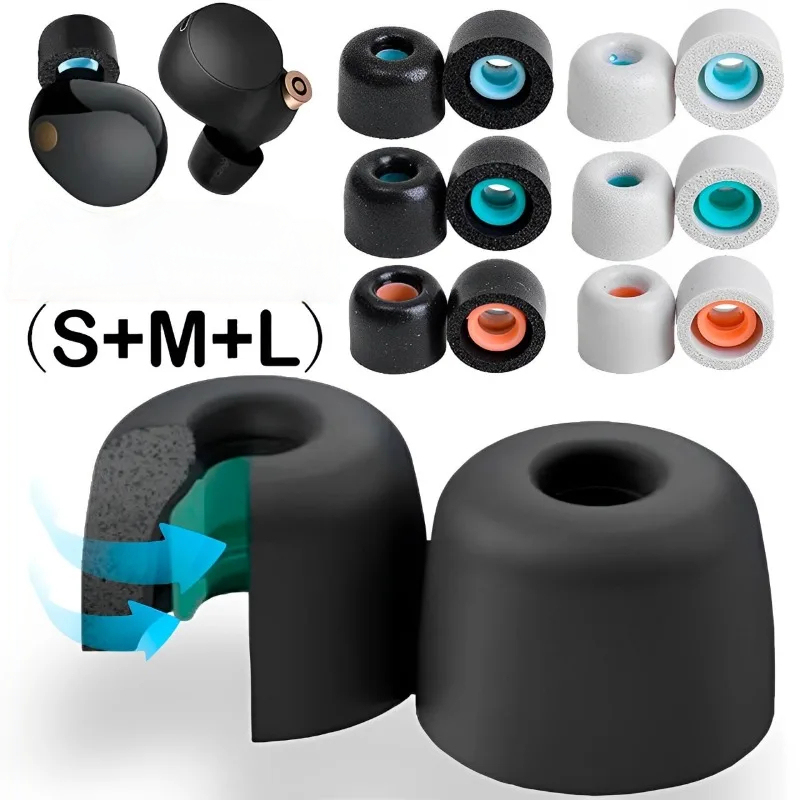 Memory Foam Earphones Ear Pads - Earphone Foam Tip 评论和价格