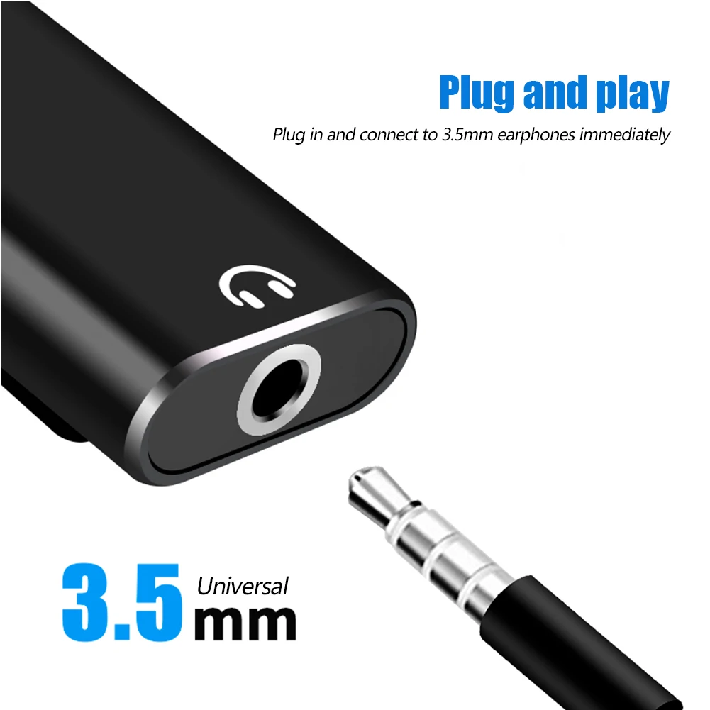 2-in-1 USB-C to 3.5mm Jack Ada - Earphone Splitter Jack 评论和价格