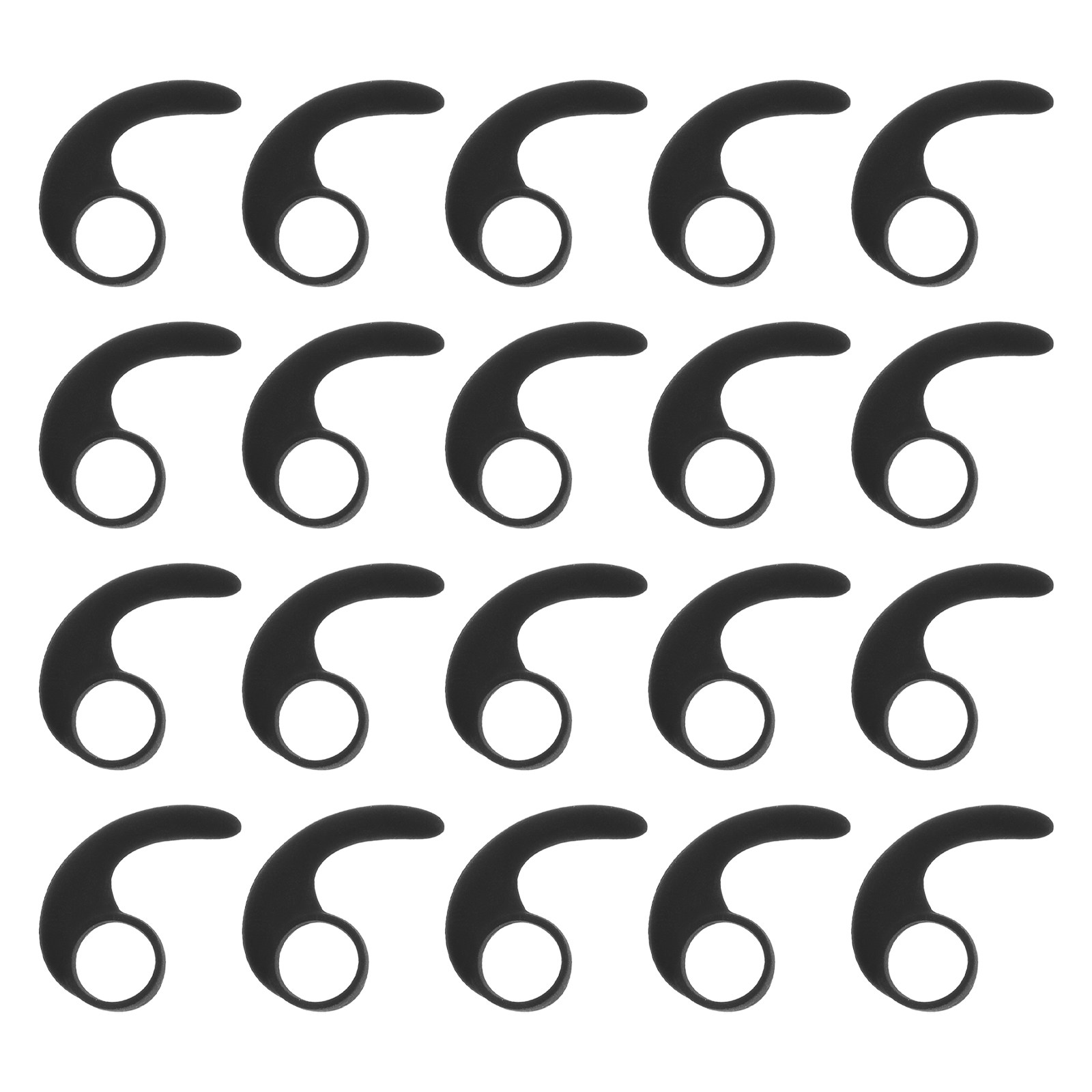 20Pcs Silicone Sports Ear Wing - Sports Earphone Hook 评论和价格