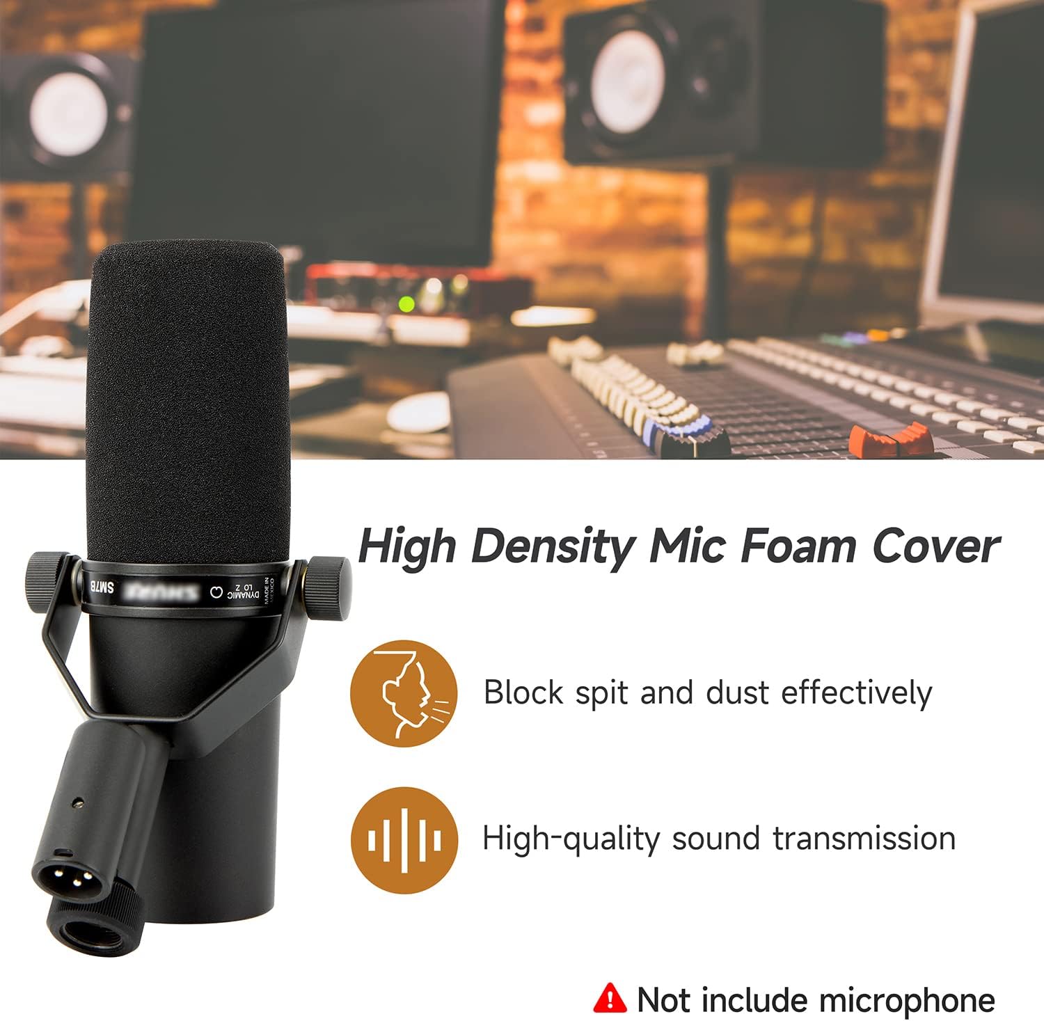 1PC/2PCS Windscreen for Shure  - Shure Mic Sm7B 评论和价格