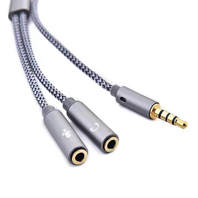 3.5mm Audio Splitter Y Jack 1  - Earphone Splitter Jack 评论和价格