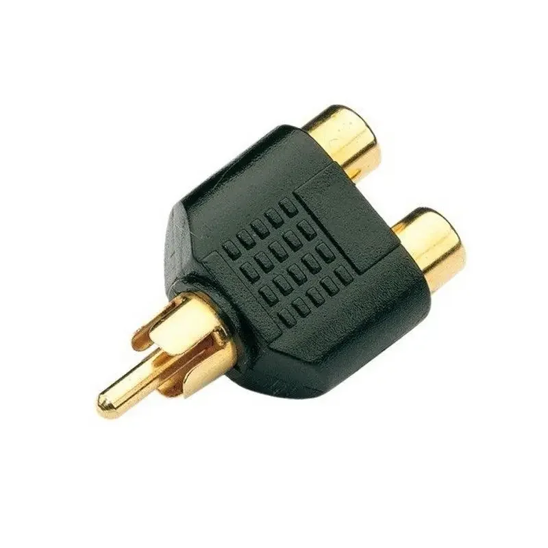 Lot 10/100PCS RCA Splitter AV  - Audio Splitter Y 评论和价格