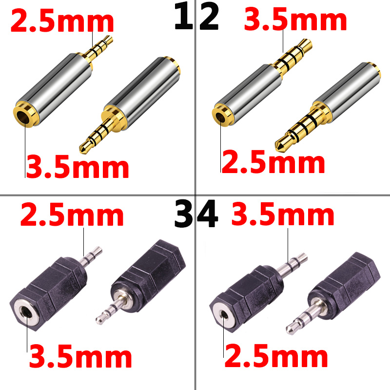 Jack 3.5 mm to 2.5 mm Audio Ad - Cable Extension 3.5 评论和价格