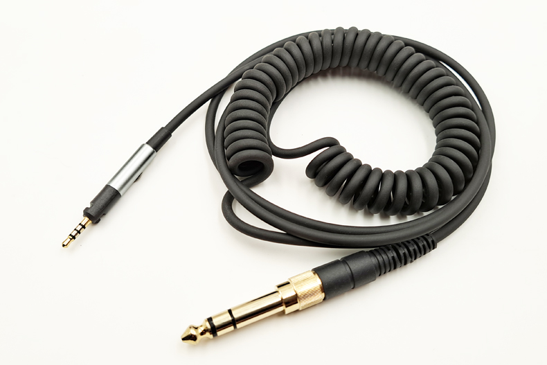 300cm Coiled Spring Audio Cabl - Sennheiser Headphone Hd 560S 评论和价格