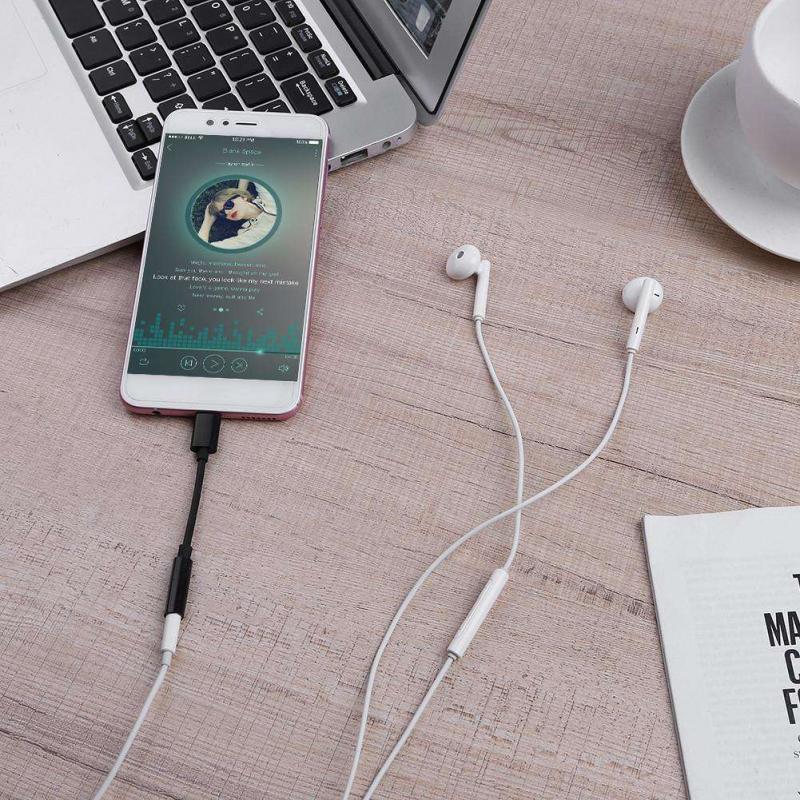 Type C to 3.5mm Jack Earphones - Cable Extension 3.5 评论和价格