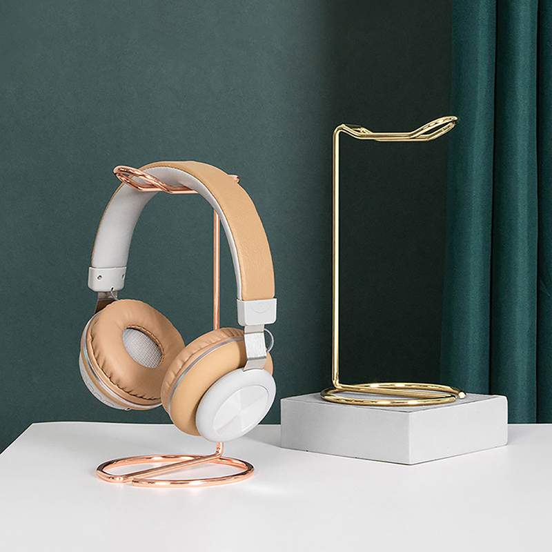 1pc Iron Line Headphone Stand  - Bluetooth Headset On Ear 评论和价格