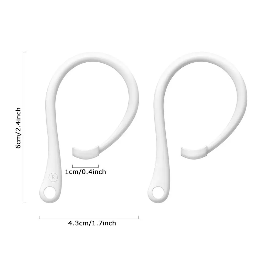 1 Pairs Anti-lost Earhooks for - Sports Earphone Hook 评论和价格